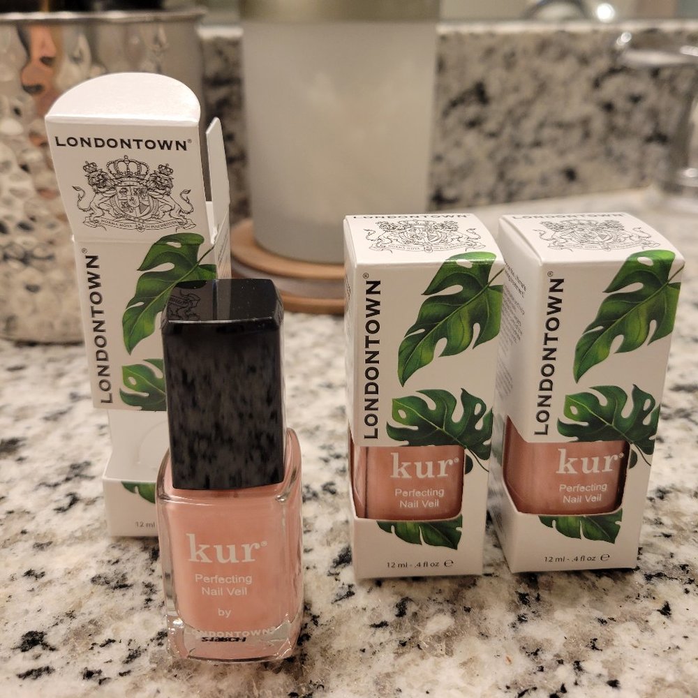 New! LONDONTOWN PERFECTING NAIL VEIL SHADE #4